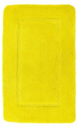 Rackhams Mayfair Microfibre Bathmat Antislip - Yellow - thumbnail 1