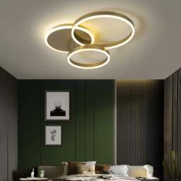 Rackhams 2/3.5 ft Circles  Ceiling Light with LED Dimmable/Non-Dimmable - Dimmable - 5 Rings - thumbnail 3