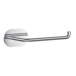 Rackhams Chromed Stainless Steel Toilet Roll Holder Self Adhesive Bathroom Wall Mounted