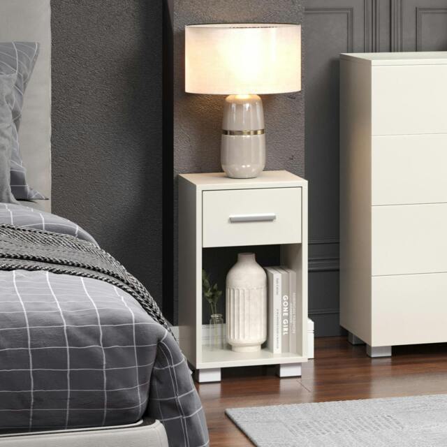 Rackhams Lido 1-Drawer Bedside Cabinet - image 1