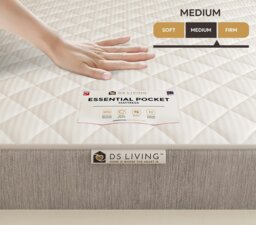 Rackhams Luxe 800 Pocket Sprung Mattress with Comfort Layers- 3ft - Single - Essentials by DS Living - Single - thumbnail 4
