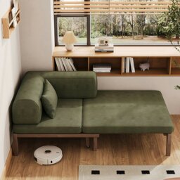 Rackhams Al-Farsi Corner Sofa Bed, Single Sofa Chair, Corduroy - 80cm - thumbnail 4