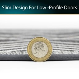 Rackhams Expression Machine Washable Entrance Doormat, 50x75cm - Stripes - thumbnail 6