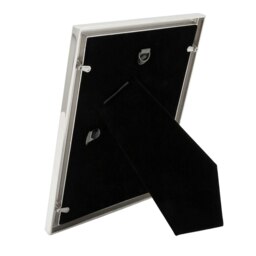 Rackhams Beautiful Grey Mother of Pearl 5 x 7 Picture Frame with Nickel Trim - thumbnail 4