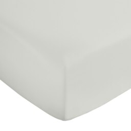 Rackhams 400 Thread Count Cotton Sateen Fitted Sheet - Ivory - Single - thumbnail 4
