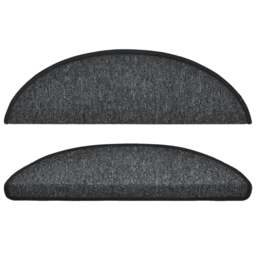 Rackhams Stair Mats 10 pcs 56x17x3 cm Anthracite - thumbnail 4