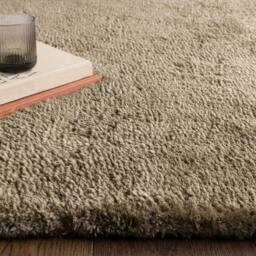 Rackhams Opulence Shaggy Taupe Rug - 200x290cm - thumbnail 3