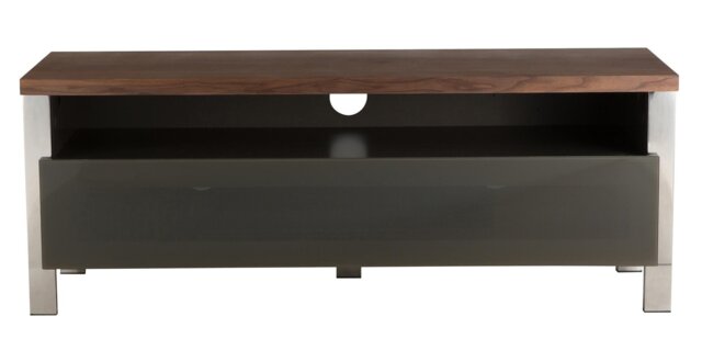 Rackhams Alphason Regent TV-Stand Brown/Walnut - Brown - image 1