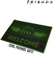 Rackhams Friends Unisex Green Central Perk Logo Rubber Door Mat (One Size) - thumbnail 2