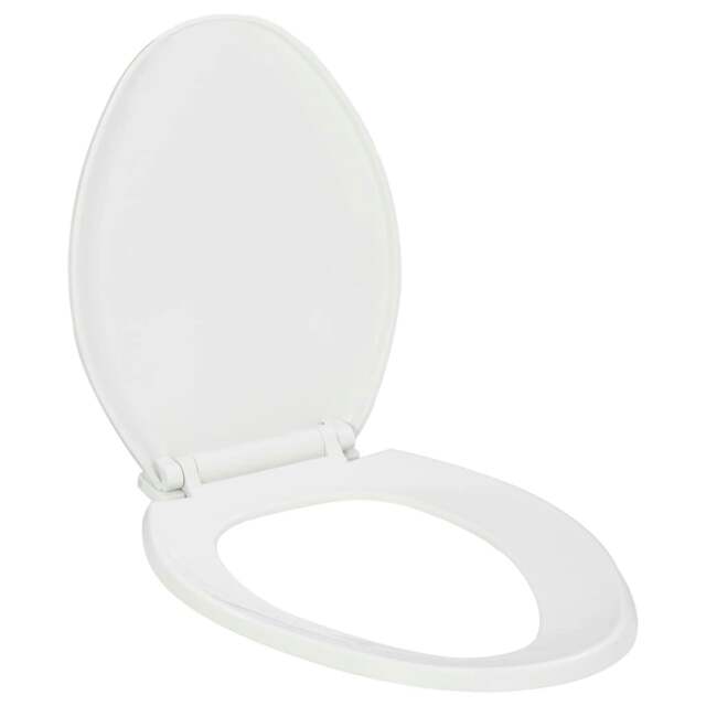 Rackhams Soft-close Toilet Seat with Quick-release Design White