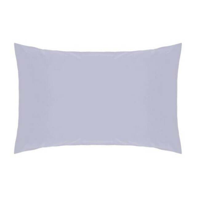 Rackhams Easycare Percale Housewife Pillowcase - Heather - One Size - Heather - 50% Cotton/50% Polyester - image 1