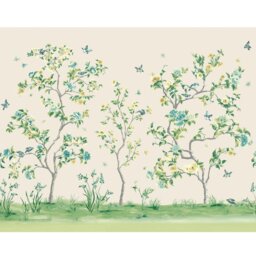 Rackhams Oriental Flower Tree Wall Mural - Natural - Natural - thumbnail 2