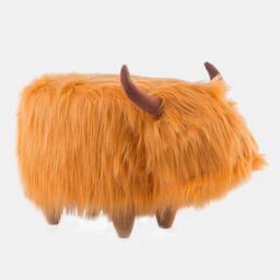 Rackhams Hamish the Highland Cow Footstool - thumbnail 2