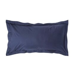 Rackhams Egyptian Cotton Oxford Pillowcase 200 TC, King Size - Navy Blue - thumbnail 1