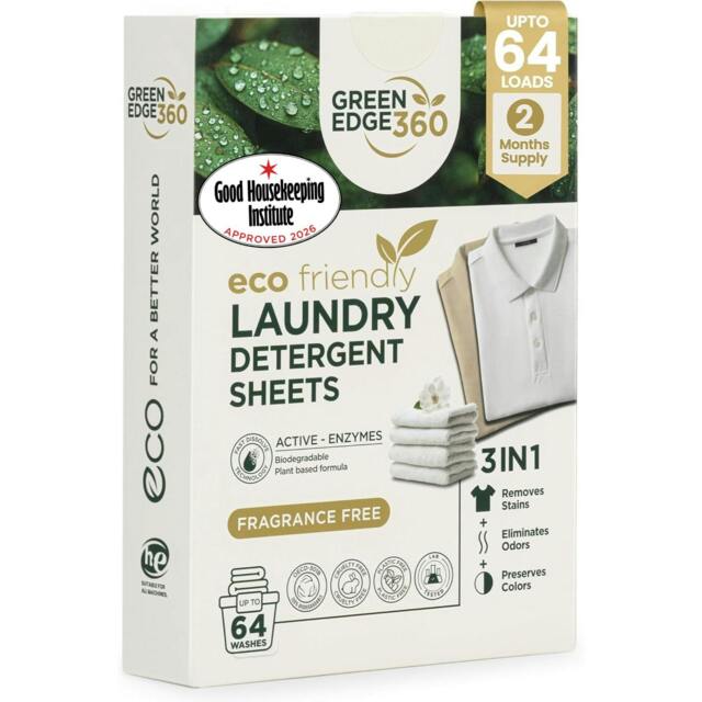 Rackhams Fragrance Free Eco Friendly Laundry Detergent Sheets - image 1