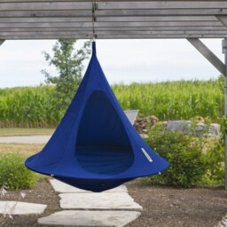 Rackhams Single Cacoon Hanging Chair - Island Vibe - thumbnail 2