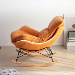 Rackhams Benitez Rocking Chair With Footstool, More Colors - Others (Contact Us) - thumbnail 4