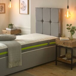 "Rackhams Horizon Harmony Hybrid Mattress - 8"" Deep, Soft Feel, Plush Quilted Surface - Green - 1 - European King Size Mattress (160cm x 200cm)" - thumbnail 4