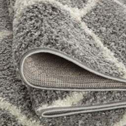 Rackhams Moroccan Grey Shaggy Rug - 510 - 200X290 cm - thumbnail 3
