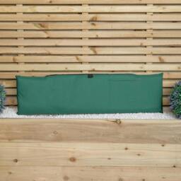 Rackhams 99 x 20 x 5cm Cushion Back for 2 Seater Wooden Garden Bench in Green - thumbnail 6