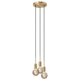 Rackhams Paco 3-Spot - Pendant - Brass - 1 - thumbnail 2