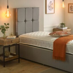 Rackhams Close Wave Hybrid Mattress - 20cm Deep, Deep Quilted Soft Sleep Surface - White - 1 - 2ft6 Shorty Small Single Mattress (75cm x 175cm) - thumbnail 3