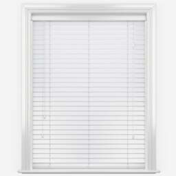 Rackhams Serene Faux Wood Fine Grain Venetian Blinds with Strings - 210cm