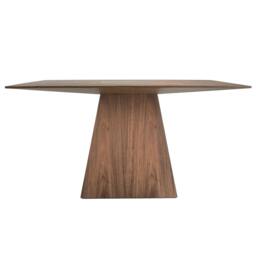Rackhams Square walnut dining table 1079 - thumbnail 3