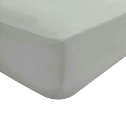 Rackhams 32cm Deep Deluxe Fitted Sheet - Grey - King (150 x 200cm) + 32cm Deep - thumbnail 2