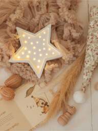 Rackhams Star Lamp in White (29×29x5.5 cm) - White - One size - thumbnail 2