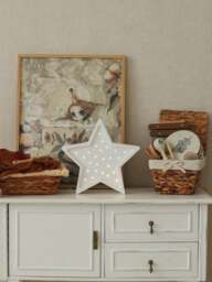 Rackhams Star Lamp in White (29×29x5.5 cm) - White - One size - thumbnail 3