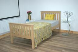 Rackhams Hampshire Solo Pine Wooden Bed - UV Waxed - 4FT6 - thumbnail 3