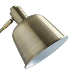 Rackhams Erik Antique Brass Metal Table Lamp - thumbnail 5