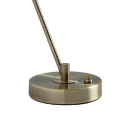 Rackhams Erik Antique Brass Metal Table Lamp - thumbnail 6