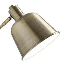 Rackhams Erik Antique Brass Metal Table Lamp - thumbnail 4