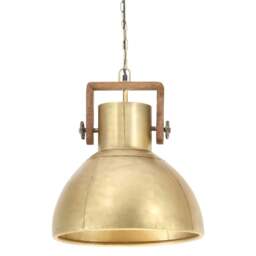 Rackhams Industrial Hanging Lamp 25 W Brass Round 40 cm E27 - thumbnail 5