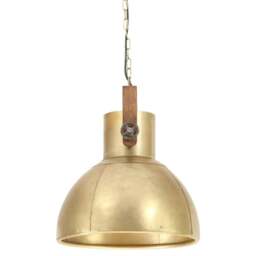 Rackhams Industrial Hanging Lamp 25 W Brass Round 40 cm E27 - thumbnail 6
