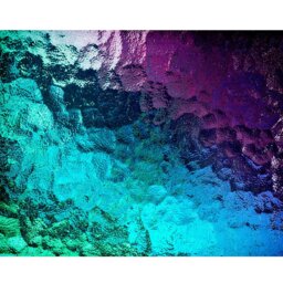 Rackhams Coloured Glass Wall Mural - Lapis - Lapis - Medium - W300cm x H240cm - thumbnail 2