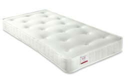 Rackhams Oslo White Quadruple Sleeper Bunk Bed And Mattress Options - Small Double Memory Foam Mattresses - thumbnail 5