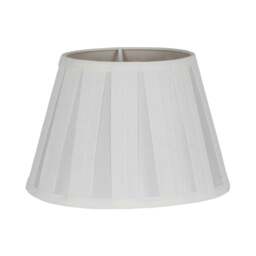 Rackhams Ethel Contrast Tapered Lamp Shade 40cm Ivory