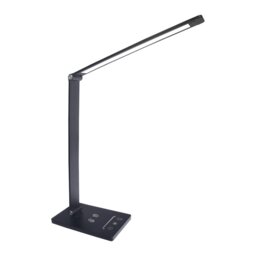 Rackhams Vario Designer Black Desk Lamp Wireless Phone Charging Adjustable Dimmable Great For Home Office - thumbnail 4