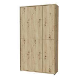 Rackhams Alice Springs Shoe Cabinet with 6 Doors Push-to-Open in Artisan Oak - Matt - Standard - Artisan Oak - thumbnail 4