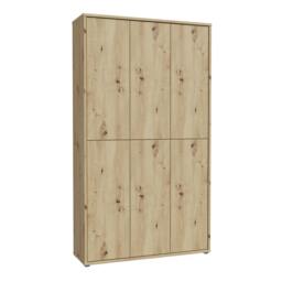 Rackhams Alice Springs Shoe Cabinet with 6 Doors Push-to-Open in Artisan Oak - Matt - Standard - Artisan Oak - thumbnail 2