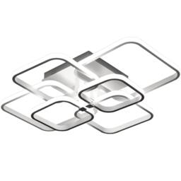 Rackhams New LED Ceiling Light Fixture with Square Lampshades - 4 square shades - thumbnail 2