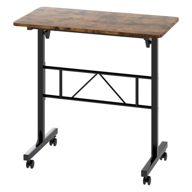 Rackhams Standing Desk Height Adjustable Office Laptop Pc Computer Workstation - image 1