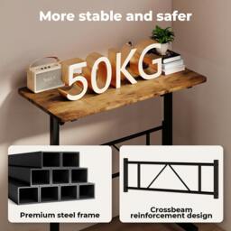 Rackhams Standing Desk Height Adjustable Office Laptop Pc Computer Workstation - thumbnail 4