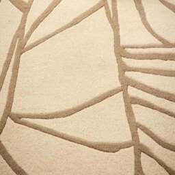 Rackhams Kinstugi Abstract Design Cream Rug - 120X170 cm - thumbnail 2