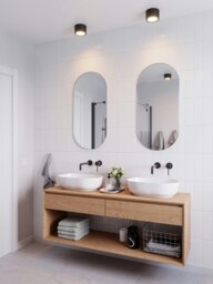 Rackhams Landon 8 - Bathroom lighting - Black - Black - Metal - 1 - thumbnail 5