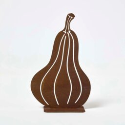 Rackhams Steel Pumpkin & Squash Garden Ornaments, Set of 2 - thumbnail 3