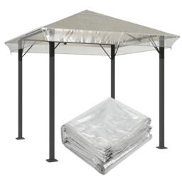 Rackhams 2 x 2 (m) Gazebo Protective Cover, Waterproof Cover - 1 - Gazebo Rain Cover - 200 - thumbnail 2